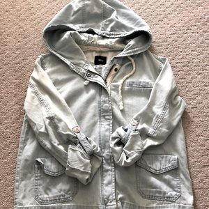 BDG Denim Hoodie Jacket
